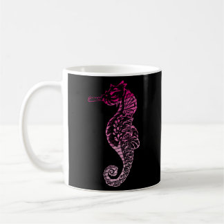 Colourful Seahorse Coffee Mug