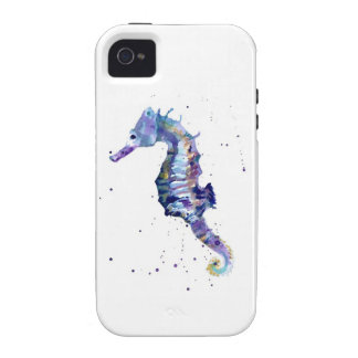 Colourful Seahorse iPhone 4/4S Case