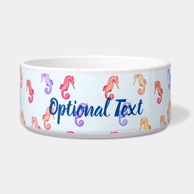 Colourful Seahorses Pattern  (Front)