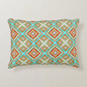 Colourful seamless pattern backgroundabstract, art decorative cushion