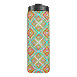 Colourful seamless pattern backgroundabstract, art thermal tumbler