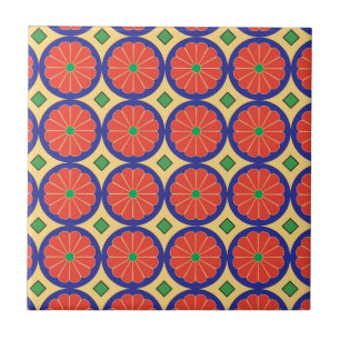 colourful seamless pattern string ceramic tile
