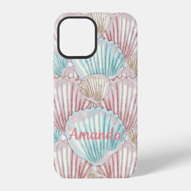 Colourful Seashell Cluster iPhone Case (Back)
