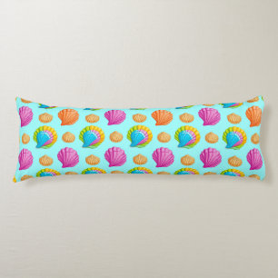 Colourful Seashells  Body Cushion