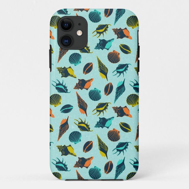 Colourful seashells Case-Mate iPhone case (Back)