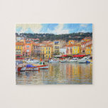 Colourful Seaside Buildings Boats Marseille France Jigsaw Puzzle<br><div class="desc">This scenic jigsaw puzzle features colourful seaside old working port of Cassis,  France #travel #adventure #cassis #oldport #port #marseille #france #french #europe #european #france #marina #seaside #colourful #boats #fishing #fishingboats #lake #water #landscape #jigsaw #puzzle #jigsawpuzzle #gifts #fun #stockingstuffers #games #nature</div>