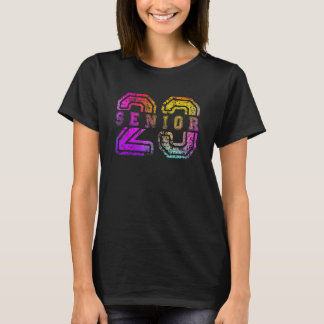 Colourful Senior 2023 Class of 2023 Graduation Vin T-Shirt