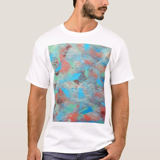 Colourful series: abstract background texture. T-Shirt (Front)