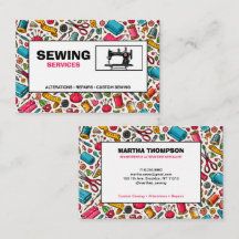Colourful Sewing Pattern Seamstress Alterations