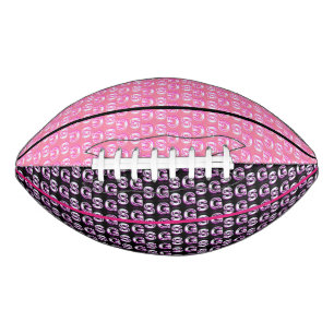Colourful SG Girls Pink Pattern Kid's Football