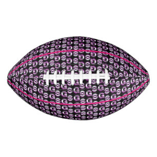 Colourful SG Girls Pink Pattern Kid's Football