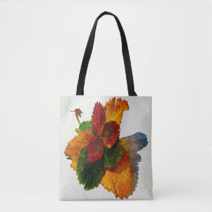 Colourful shades of autumn leaves  tote bag