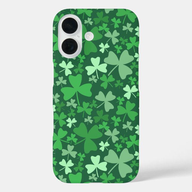 Colourful Shamrocks Case-Mate iPhone Case (Back)