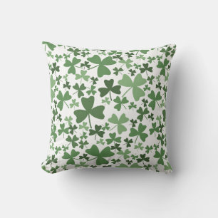 Colourful Shamrocks Cushion
