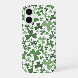 Colourful Shamrocks iPhone 16 Case