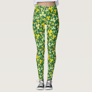 Colourful Shamrocks Leggings