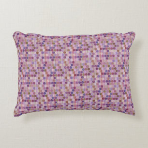 Colourful shapes decorative cushion