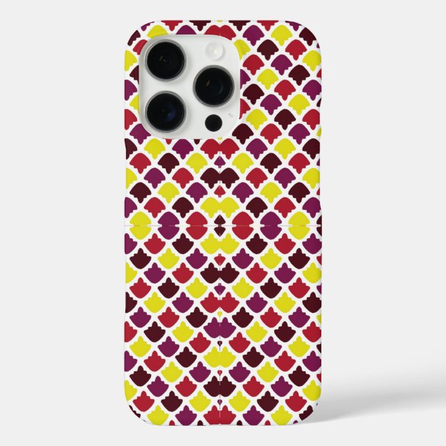 Colourful shapes patterns design Case-Mate iPhone case (Back)