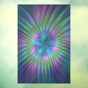 Colourful Shiny Fantasy Flower Abstract Fractal Ar