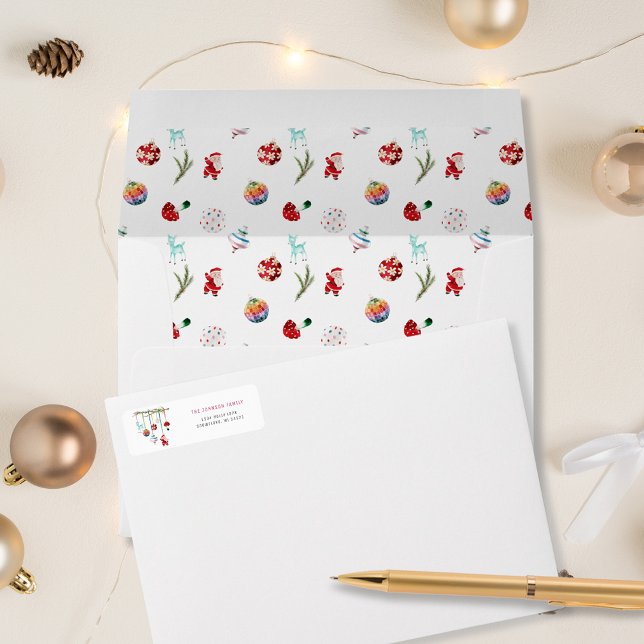 Colourful Simple Merry Christmas Envelope (Creator Uploaded)