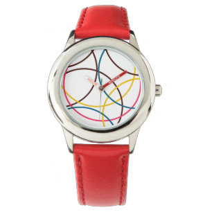 Colourful, simple modern cool, urban trendy watch