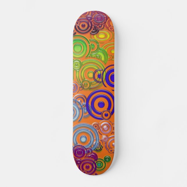 Colourful Skateboard (Front)