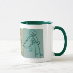 Colourful Skeleton Keys Mug
