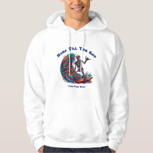 Colourful Skeleton Surfer Hoodie