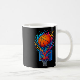 Colourful Sketll Splash Art Tee For Fans  Coffee Mug