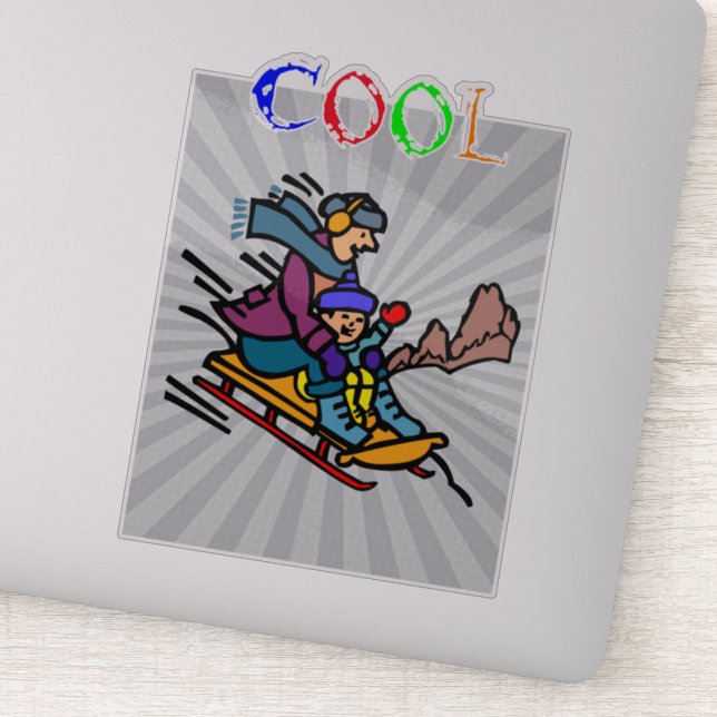 Colourful Skiing Artwork | skiing designs | skiing (Detail)