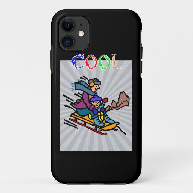 Colourful Skiing Artwork | skiing designs | skiing Case-Mate iPhone Case (Back)