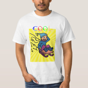Colourful skiing gift   vintage skiing   skiing lo T-Shirt