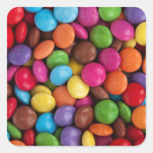 Colourful skittles candy