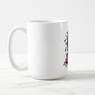 Colourful Skull Explosion Coffee Mug
