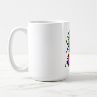 Colourful Skull Explosion Coffee Mug
