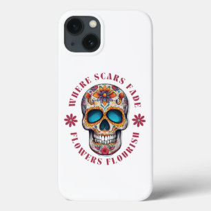 Colourful Skull Motivational & Inspirational iPhone 13 Case