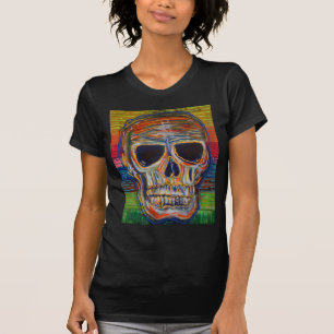 Colourful Skull T-Shirt