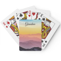 Colourful Sky Grandma Gift Editable Personalised