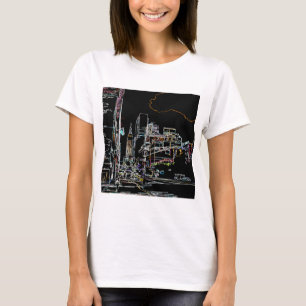 Colourful skyline in Manhattan T-Shirt