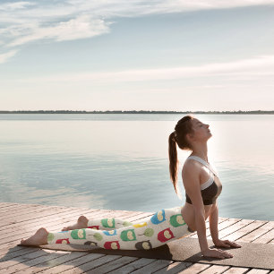 Colourful Sleepy Owls Leggings