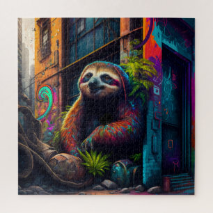 Colourful Sloth Puzzle
