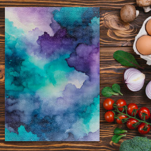 Colourful Smoke Art Chopping Board