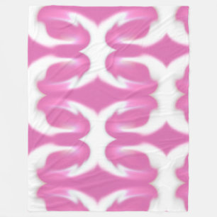 Colourful Smudge Fleece Blanket