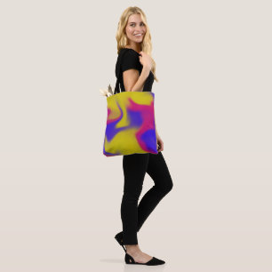 Colourful Smudge Tote Bag
