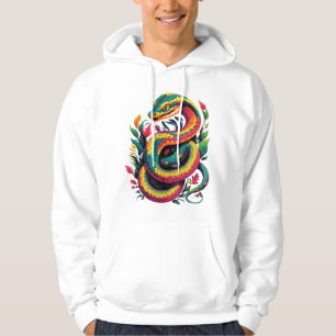 Colourful Snake Hoodie