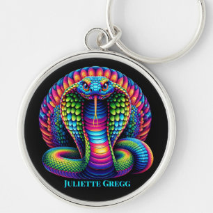 Colourful Snake Key Ring