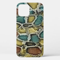 Colourful snake skin: seamless design.