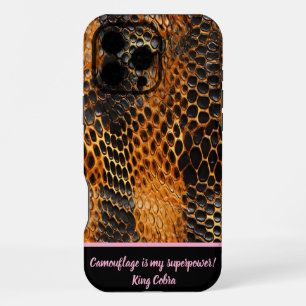 Colourful snake skins show nature's art iPhone 16 pro max case