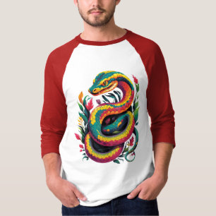 Colourful Snake T-Shirt