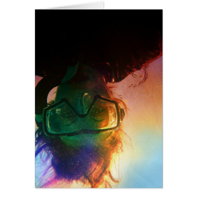 colourful snorkeler (Front)